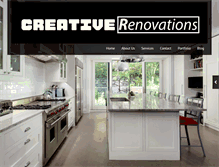 Tablet Screenshot of creativeren.com